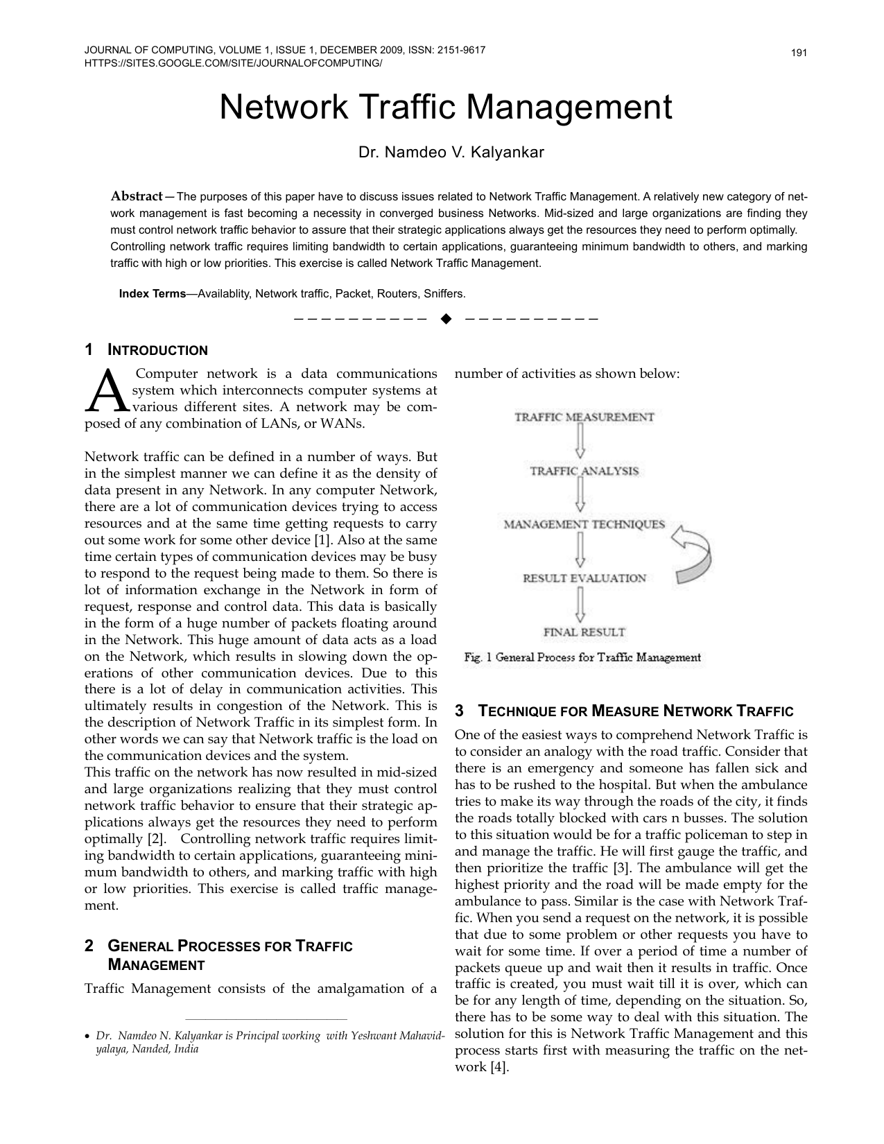 Network Traffic Management
