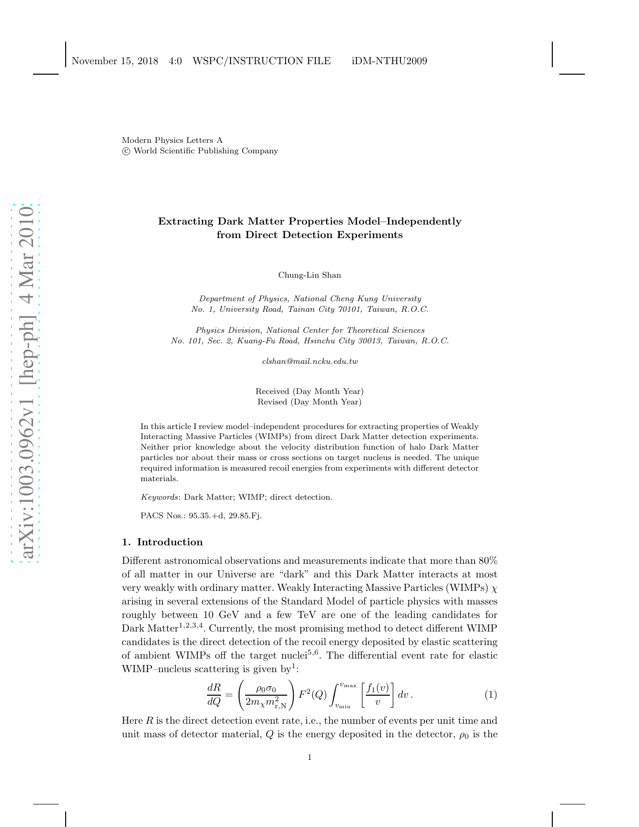 Extracting Dark Matter Properties Model-Independently from Direct   Detection Experiments