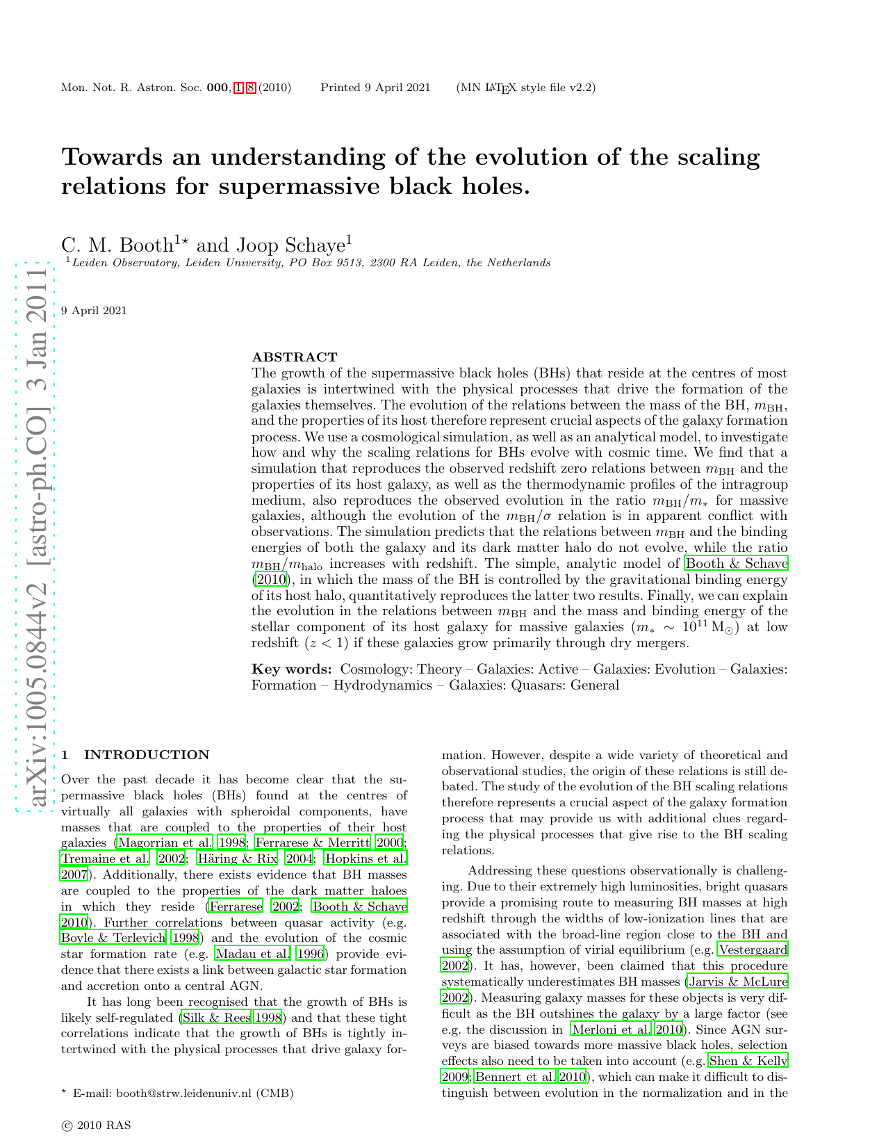 Towards an understanding of the evolution of the scaling relations for supermassive black holes