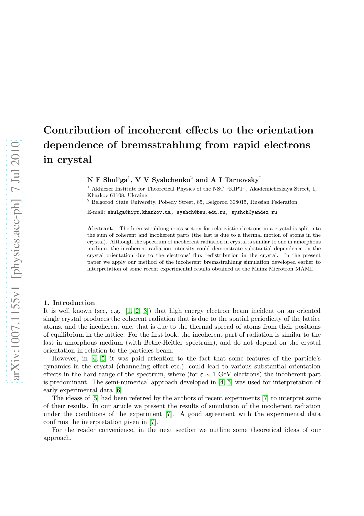 Contribution of incoherent effects to the orientation dependence of bremsstrahlung from rapid electrons in crystal