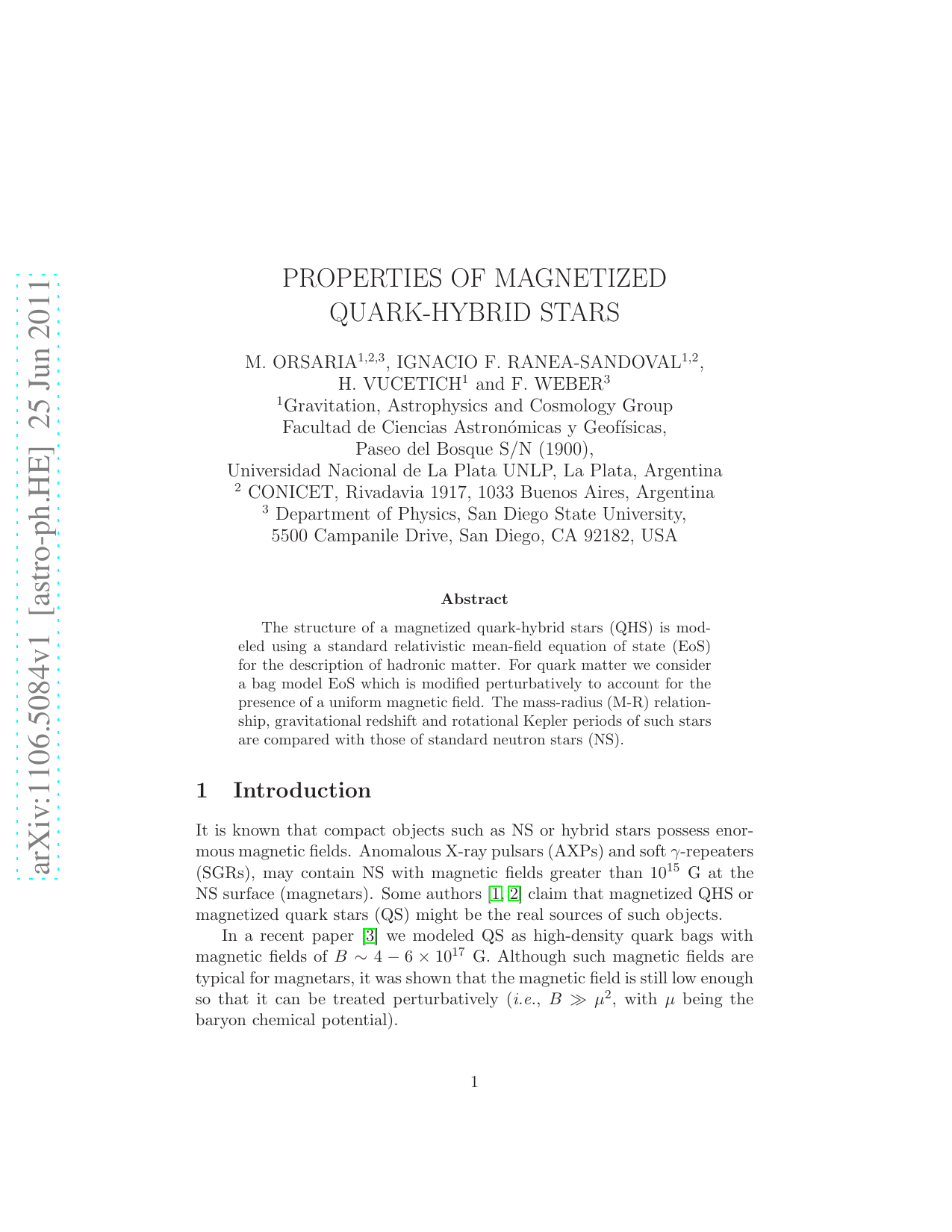 Properties of Magnetized Quark-Hybrid Stars