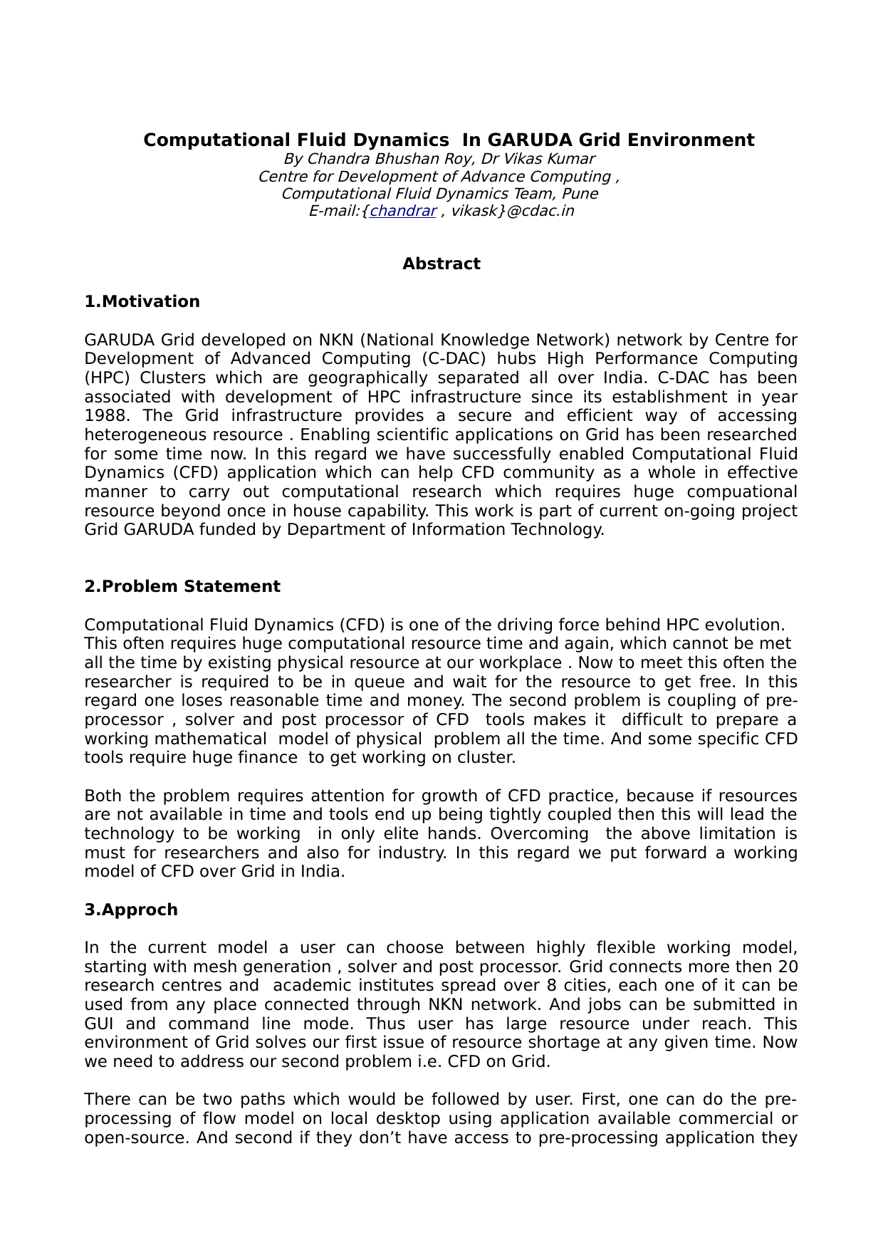 그리드 환경에서의 CFD: 혁신적인 연구와 산업적 활용