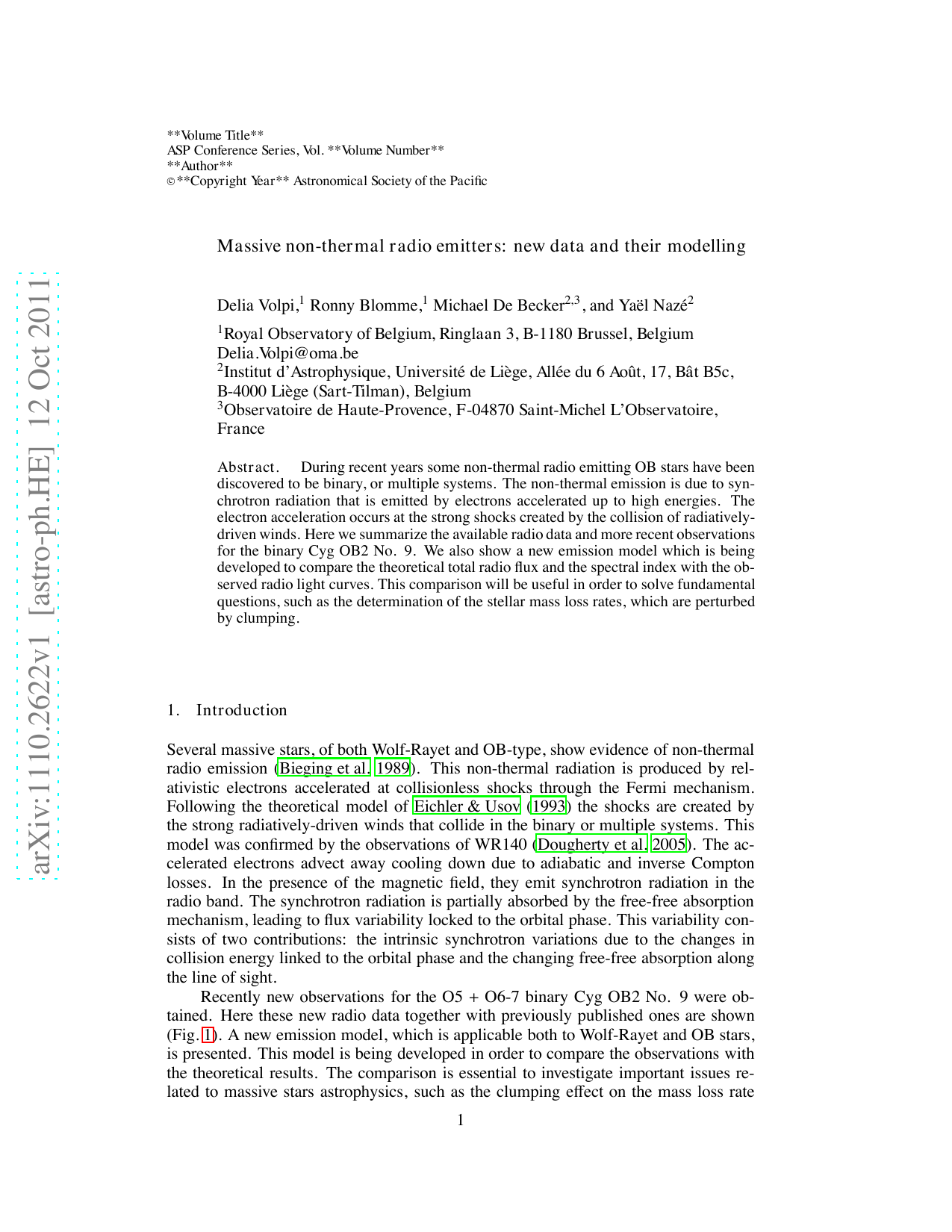 Massive non-thermal radio emitters: new data and their modelling