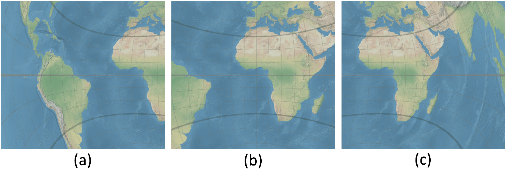 Maps and Globes in Virtual Reality