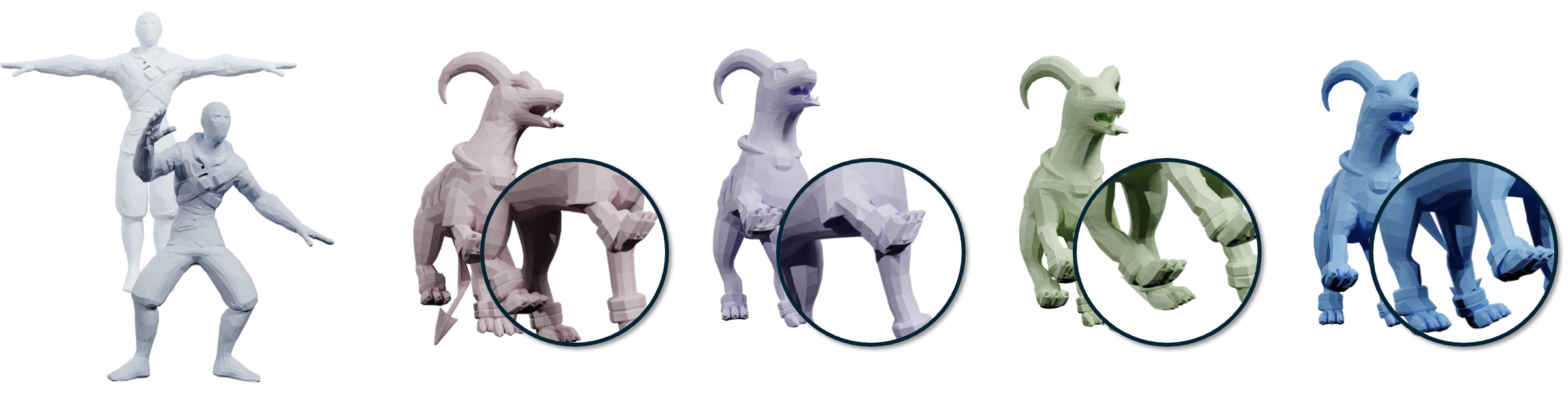 MimiCAT: Mimic with Correspondence-Aware Cascade-Transformer for Category-Free 3D Pose Transfer