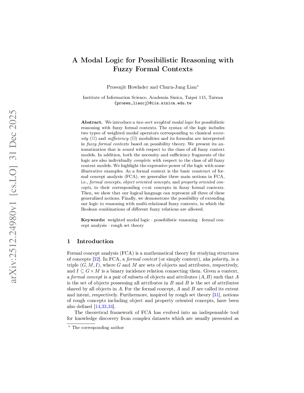 A Modal Logic for Possibilistic Reasoning with Fuzzy Formal Contexts