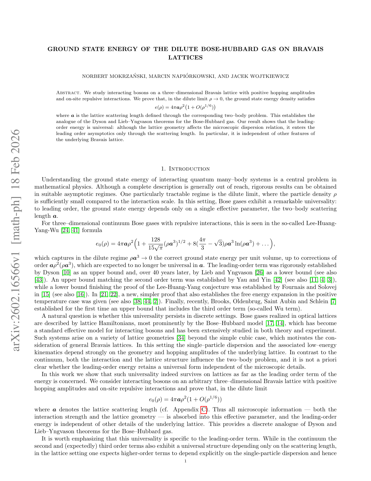 Ground state energy of the dilute Bose-Hubbard gas on Bravais lattices