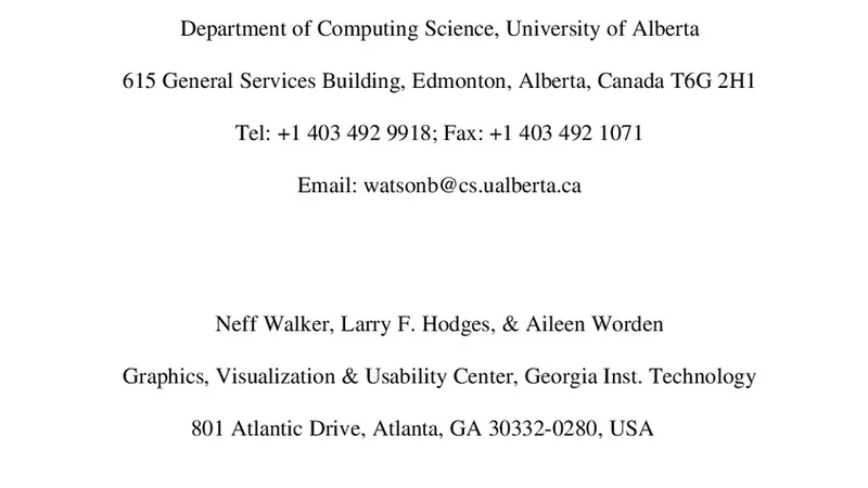 Managing level of detail through peripheral degradation