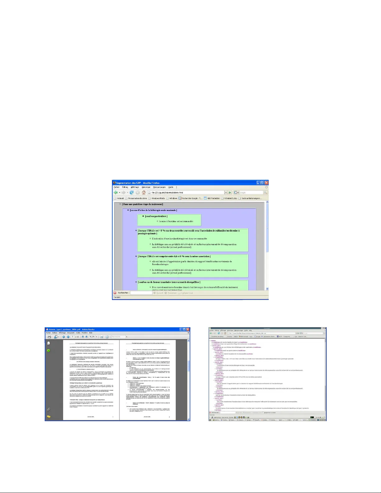 Automatically Restructuring Practice Guidelines using the GEM DTD