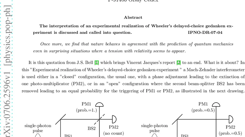 Is the Interpretation of Delayed-Choice Experiments Misleading?