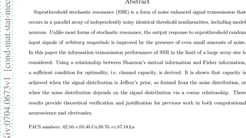 Optimal stimulus and noise distributions for information transmission   via suprathreshold stochastic resonance