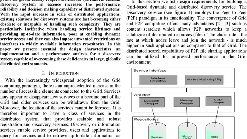 A Multi Interface Grid Discovery System
