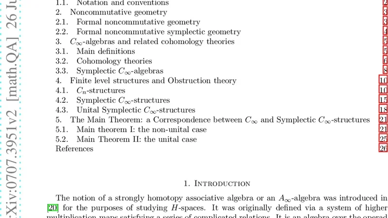 Symplectic $C_infty$-algebras