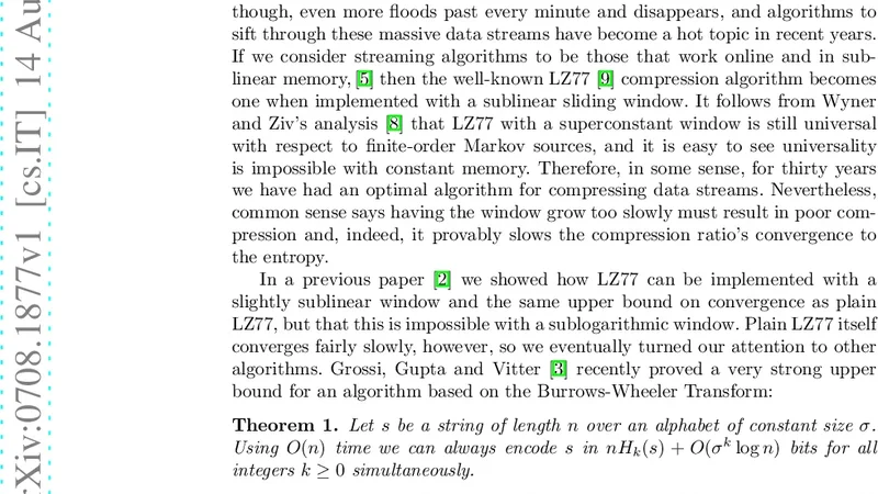 A nearly tight memory-redundancy trade-off for one-pass compression