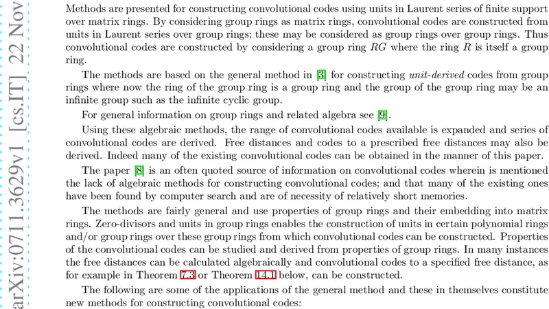 Convolutional codes from units in matrix and group rings
