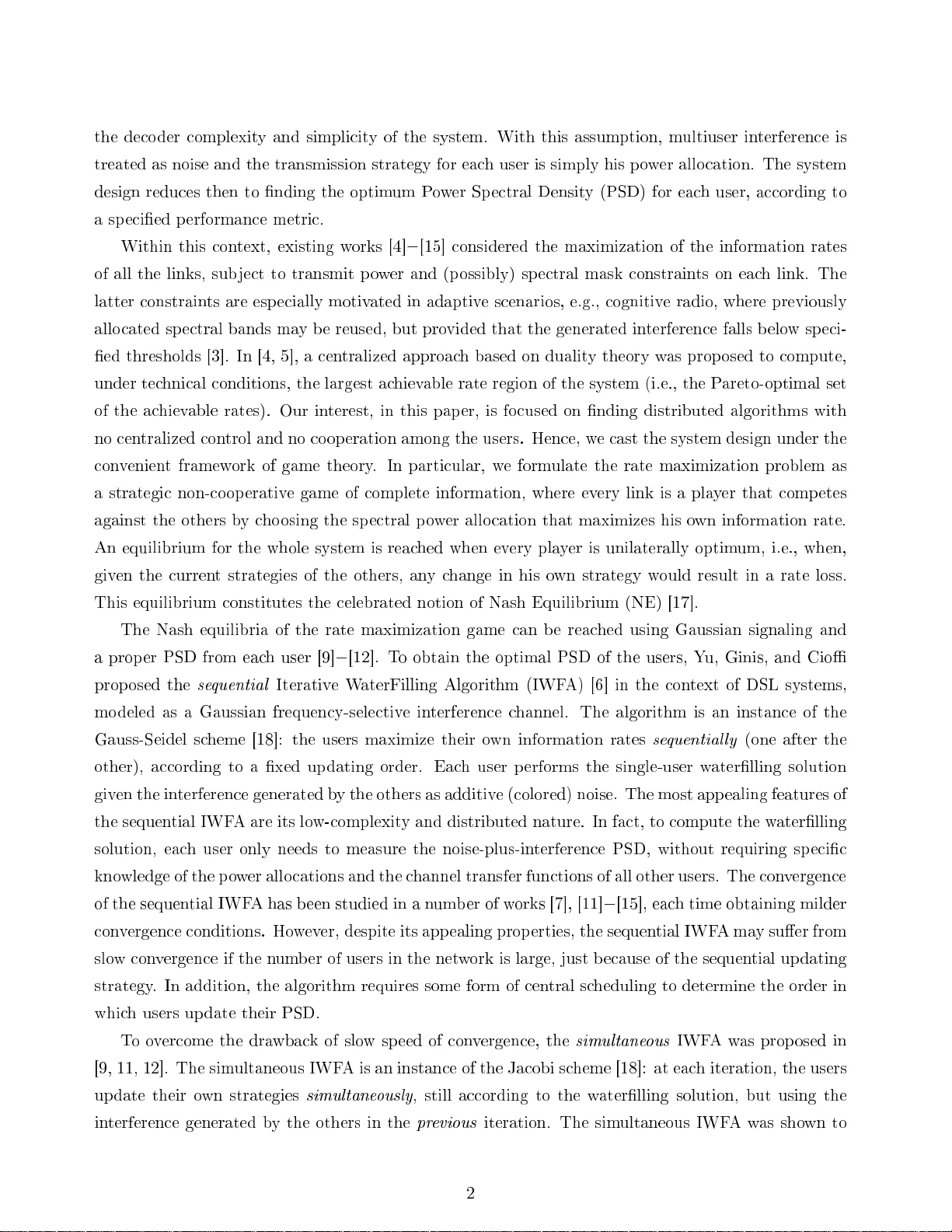 Asynchronous Iterative Waterfilling for Gaussian Frequency-Selective   Interference Channels