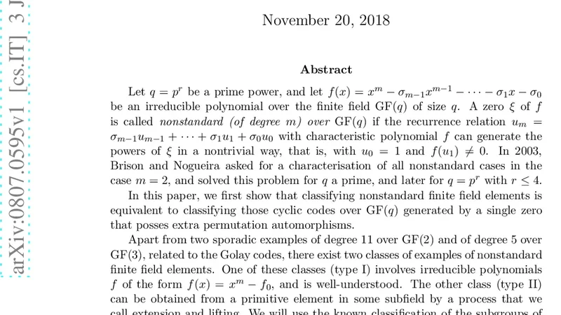 Nonstandard linear recurring sequence subgroups in finite fields and   automorphisms of cyclic codes