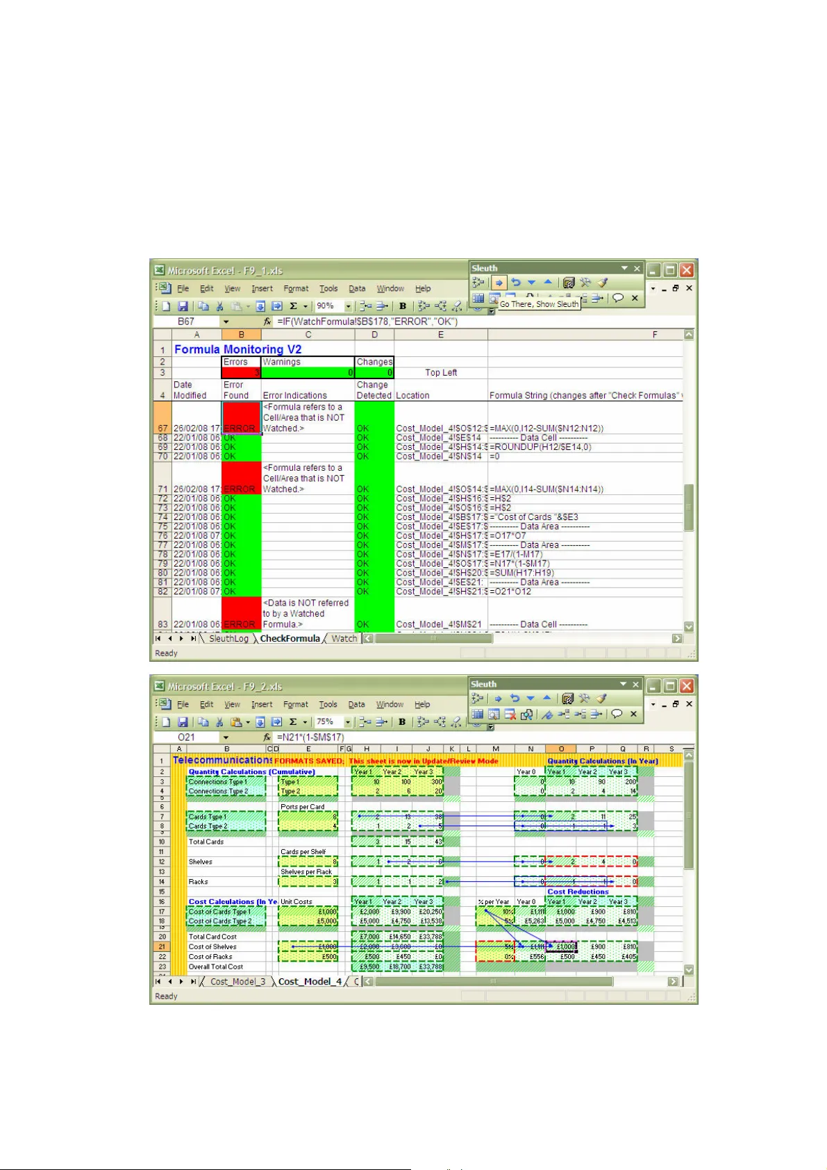 Reducing Spreadsheet Risk with FormulaDataSleuth