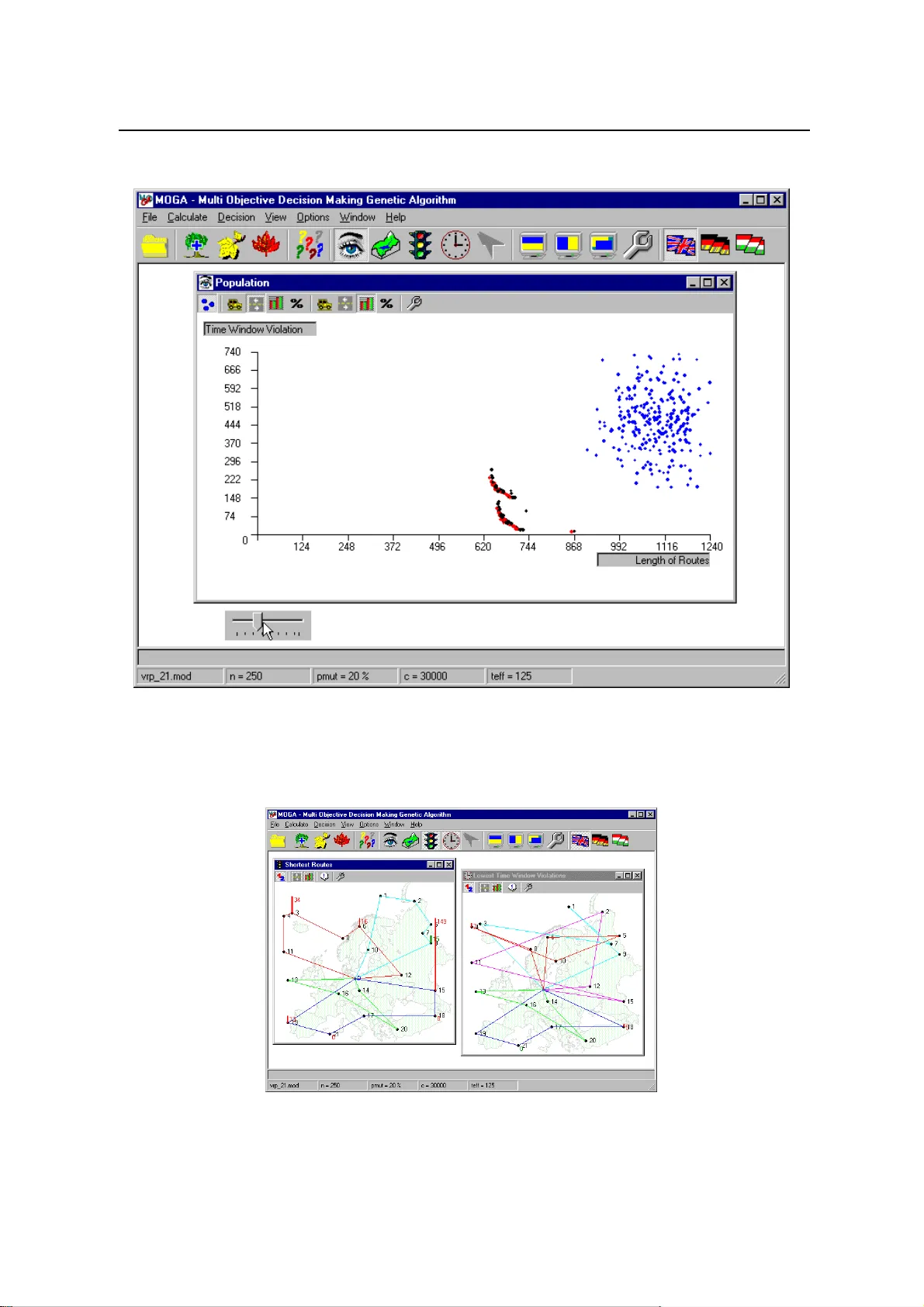 다목적 차량 라우팅을 위한 유전 알고리즘