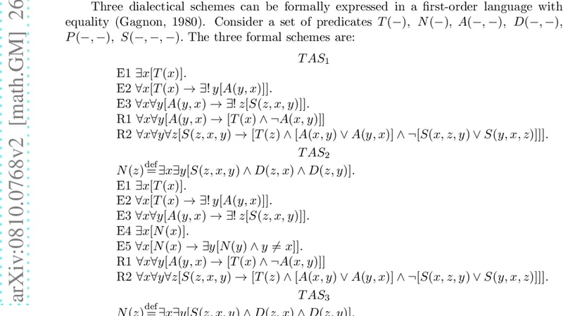 Modeling the Dialectic
