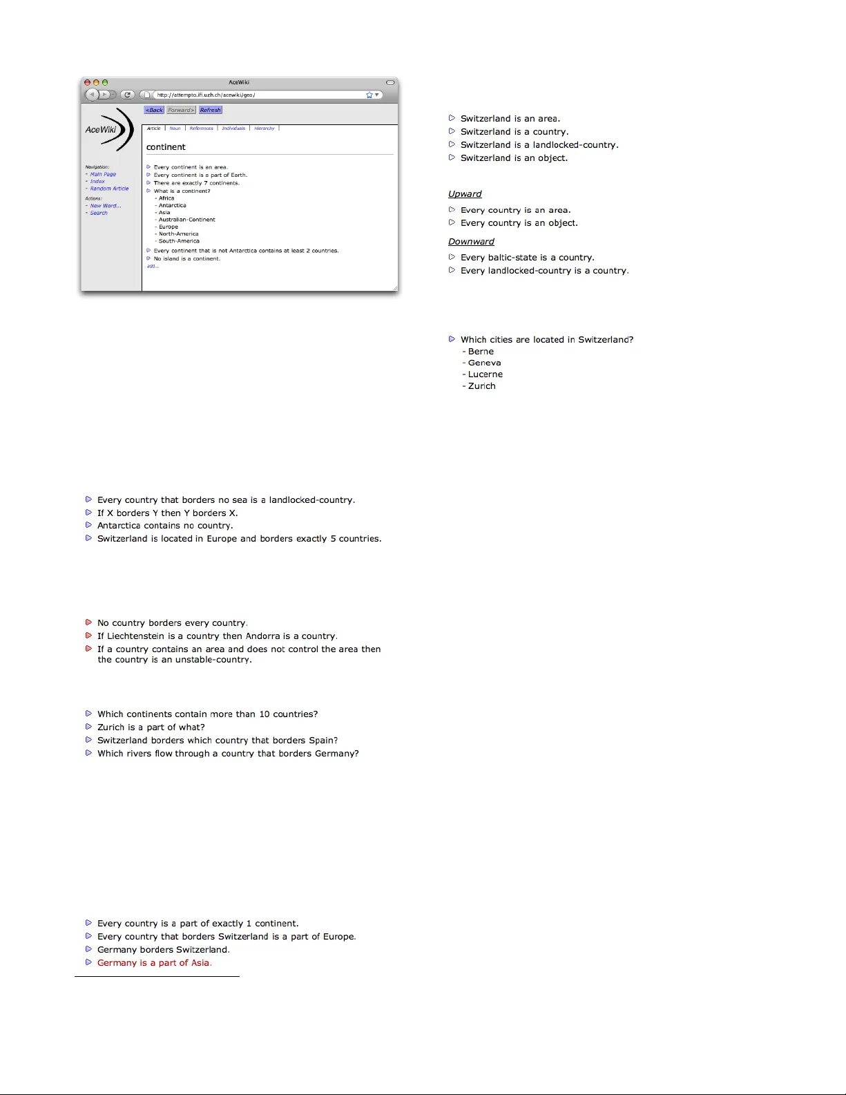 Combining Semantic Wikis and Controlled Natural Language