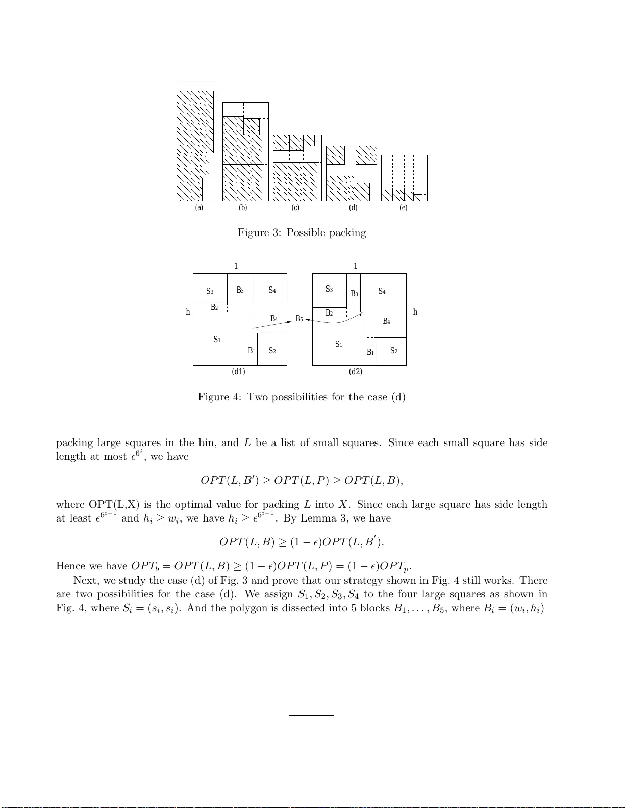 직교 2차원 배낭 문제 사각형 빈에 정사각형 포장을 위한 PTAS와 6/5 근사 알고리즘