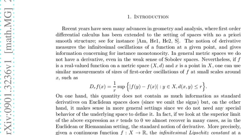 Infinitesimally Lipschitz functions on metric spaces