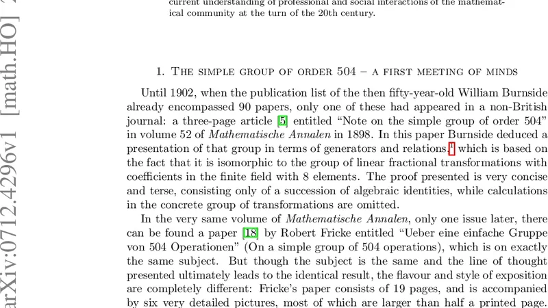 Letters from William Burnside to Robert Fricke: Automorphic Functions,   and the Emergence of the Burnside Problem