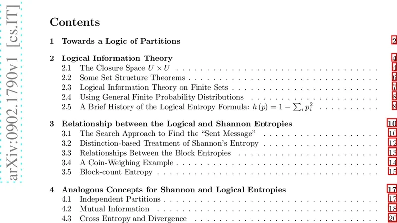 Counting Distinctions: On the Conceptual Foundations of Shannons   Information Theory