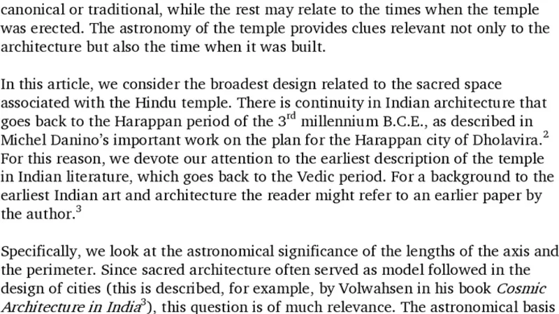 The Axis and the Perimeter of the Temple
