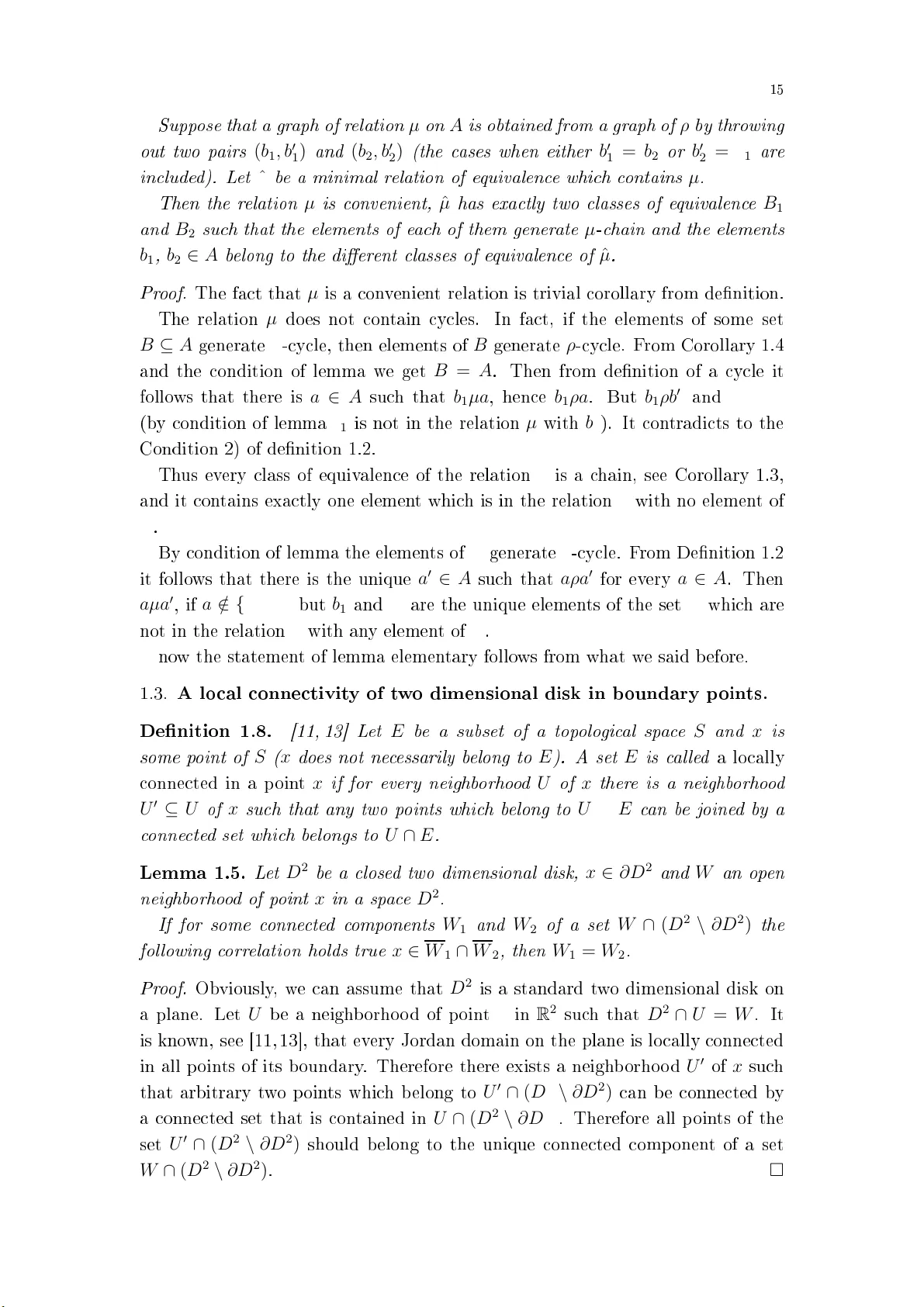 On the criteria of D-planarity of a tree