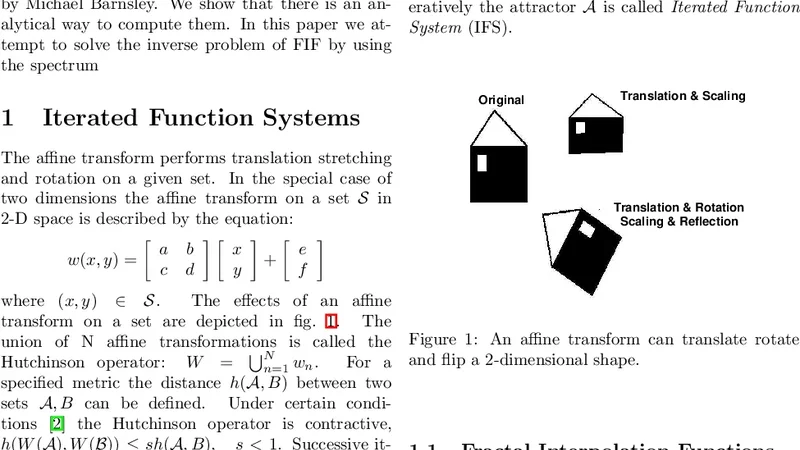 Spectrum of Fractal Interpolation Functions