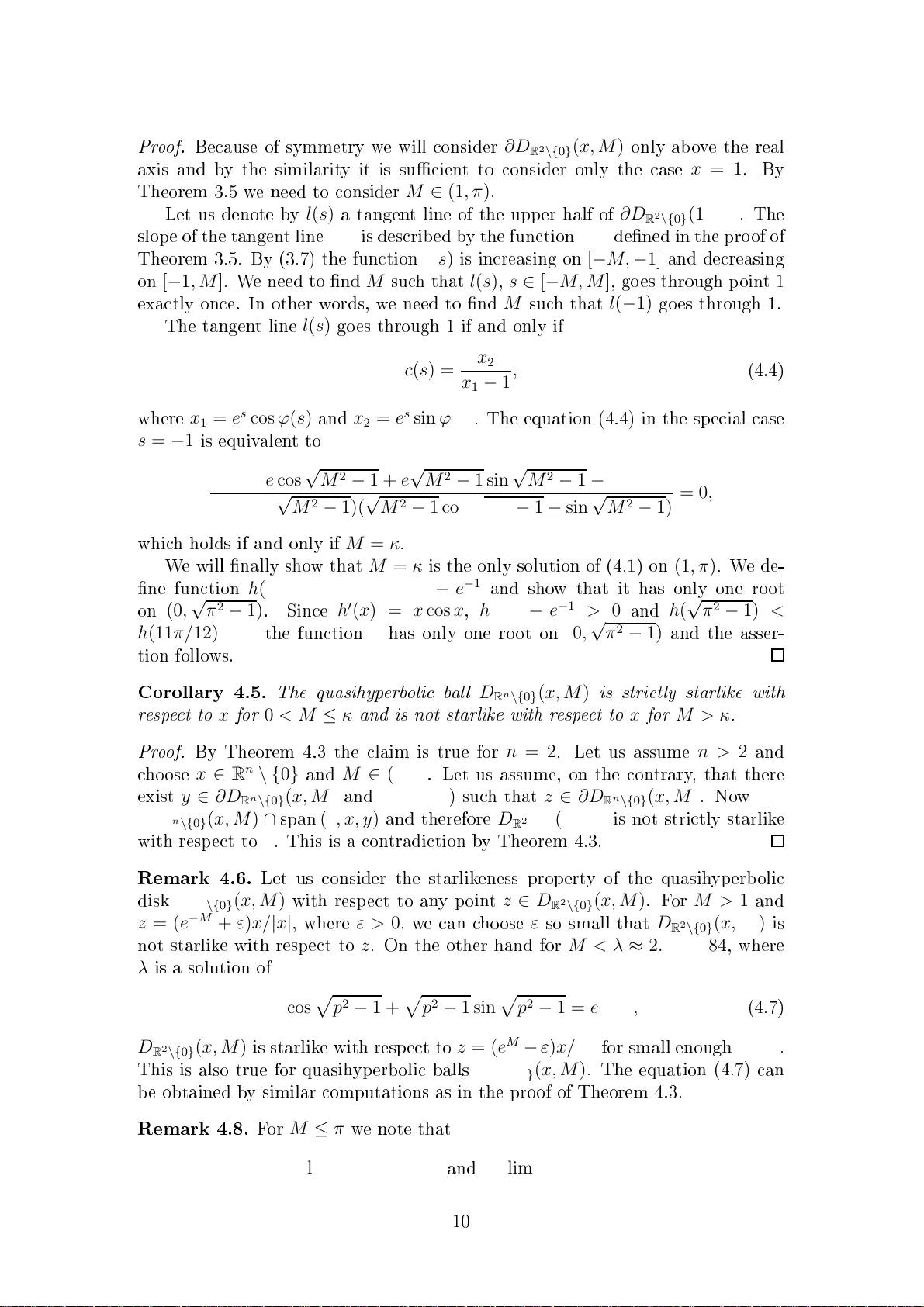 구멍 뚫린 공간에서의 퀘이즈하이퍼볼록 구의 국소 볼록성 및 별형성