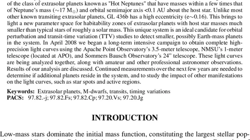 Transit Timing Observations of the Extrasolar Hot-Neptune Planet GL 436b