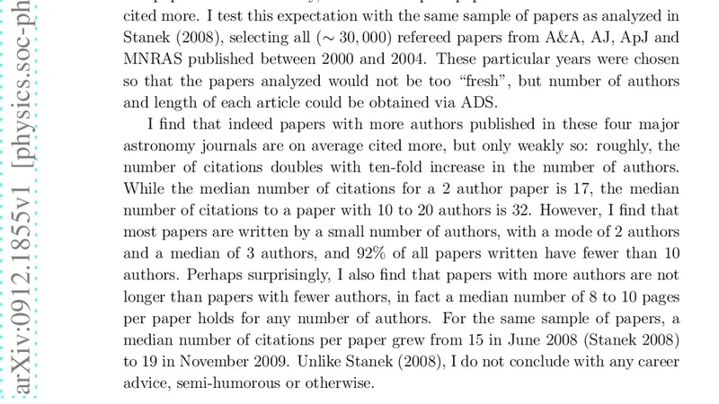 Are astronomical papers with more authors cited more?