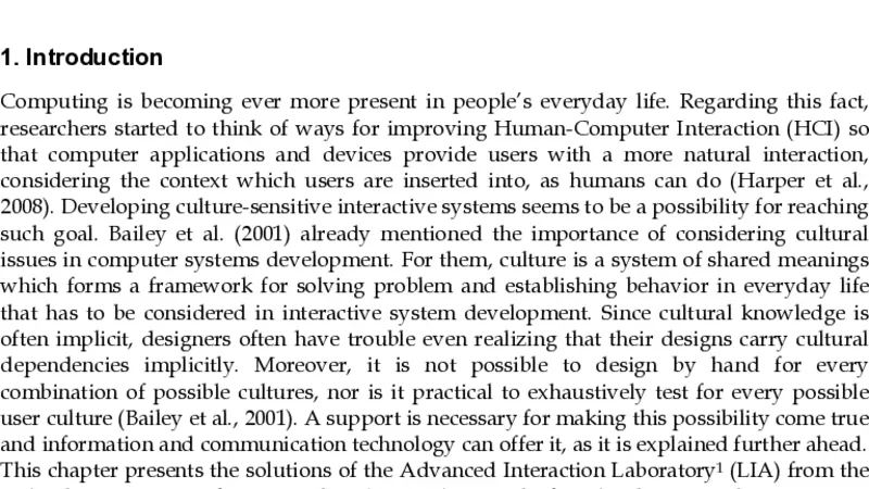 Improving Human-Computer Interaction by Developing Culture-sensitive   Applications based on Common Sense Knowledge