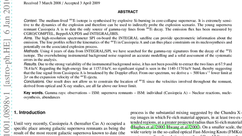 Constraints on the kinematics of the 44Ti ejecta of Cassiopeia A from   INTEGRAL/SPI