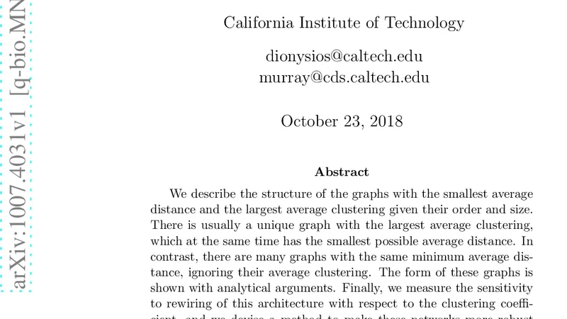 Networks with the Smallest Average Distance and the Largest Average   Clustering