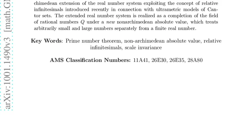 Scale Free Analysis and the Prime Number Theorem