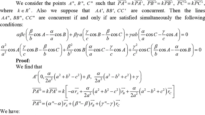 A Generalization of Certain Remarkable Points of the Triangle Geometry