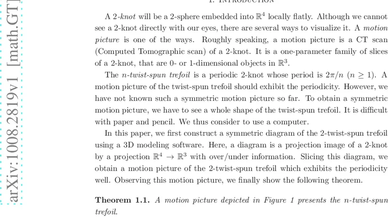 A symmetric motion picture of the twist-spun trefoil