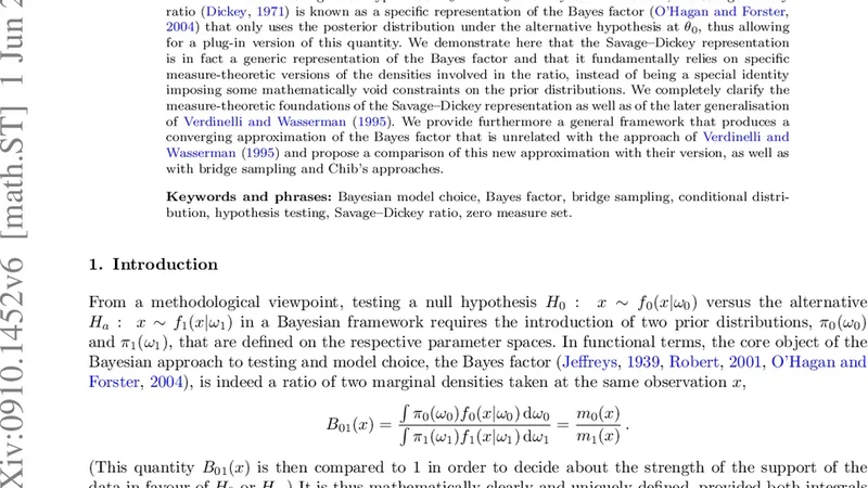 On resolving the Savage-Dickey paradox