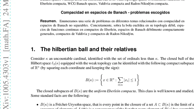 Compactness in Banach space theory - selected problems