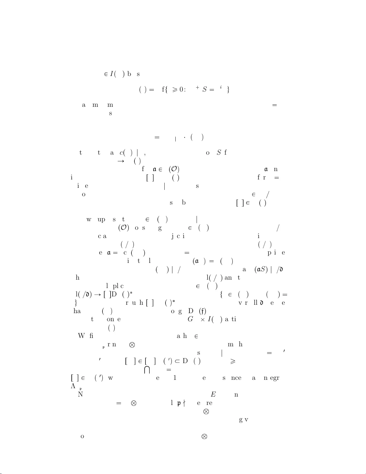 Lambda actions of rings of integers