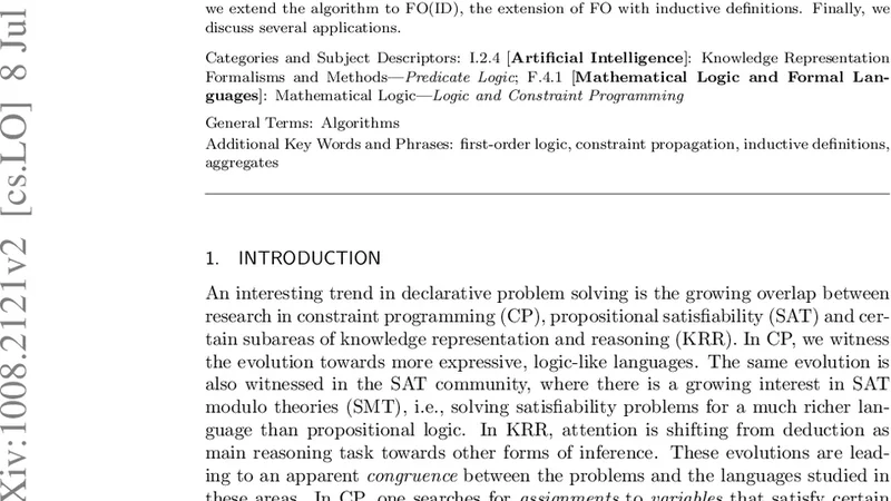 Constraint Propagation for First-Order Logic and Inductive Definitions