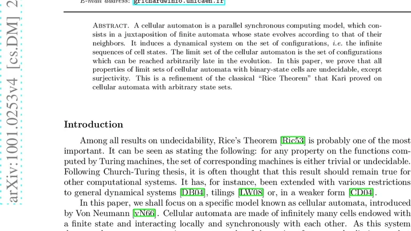 Revisiting the Rice Theorem of Cellular Automata