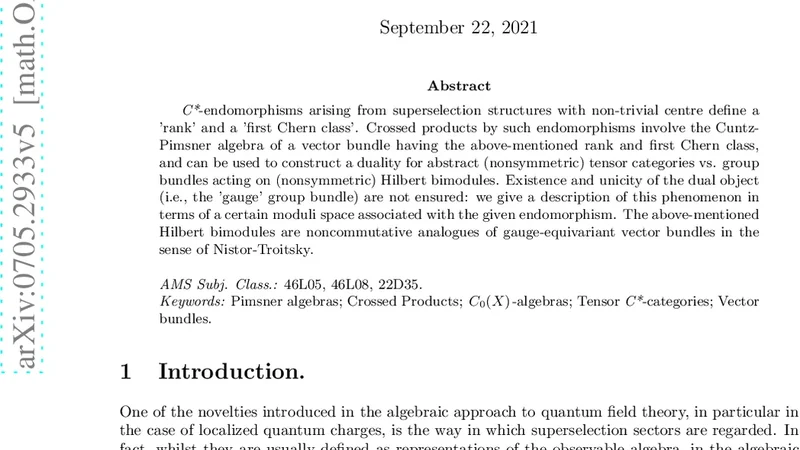 Gauge-equivariant Hilbert bimodules and crossed products by   endomorphisms