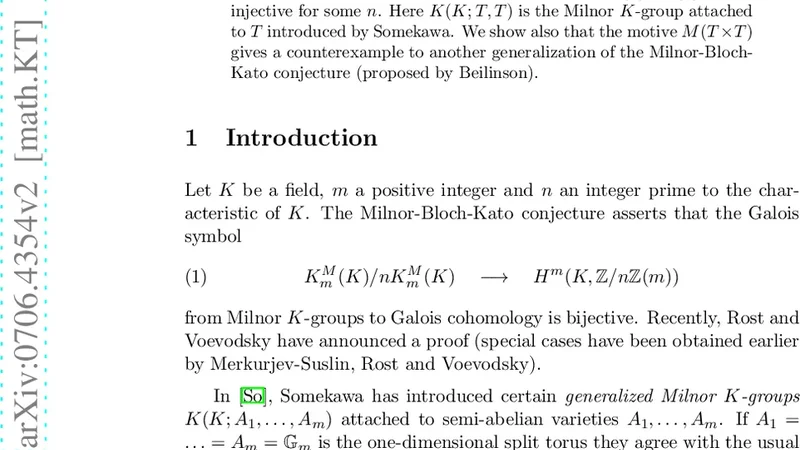 A counterexample to generalizations of the Milnor-Bloch-Kato conjecture