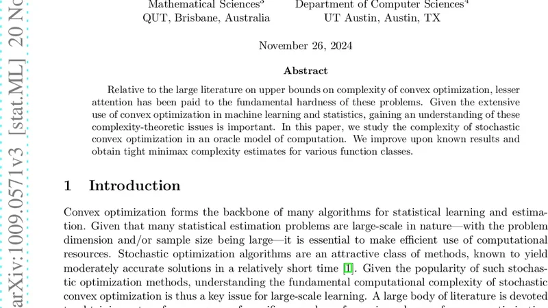 Information-theoretic lower bounds on the oracle complexity of   stochastic convex optimization