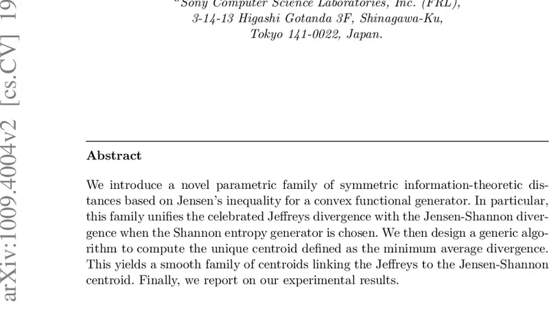 A family of statistical symmetric divergences based on Jensens   inequality
